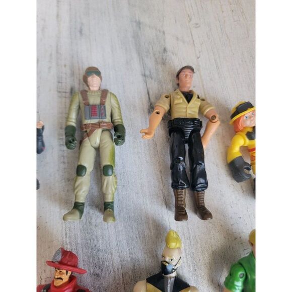 Firefighter biker action figure mow hawk toy figure set job - Picture 4 of 12
